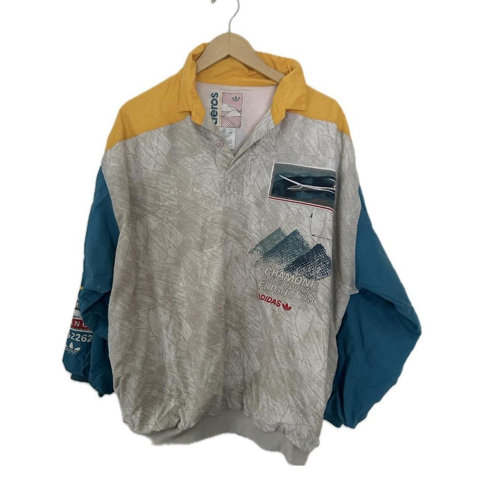 Rare 90s Adidas Aeros pullover